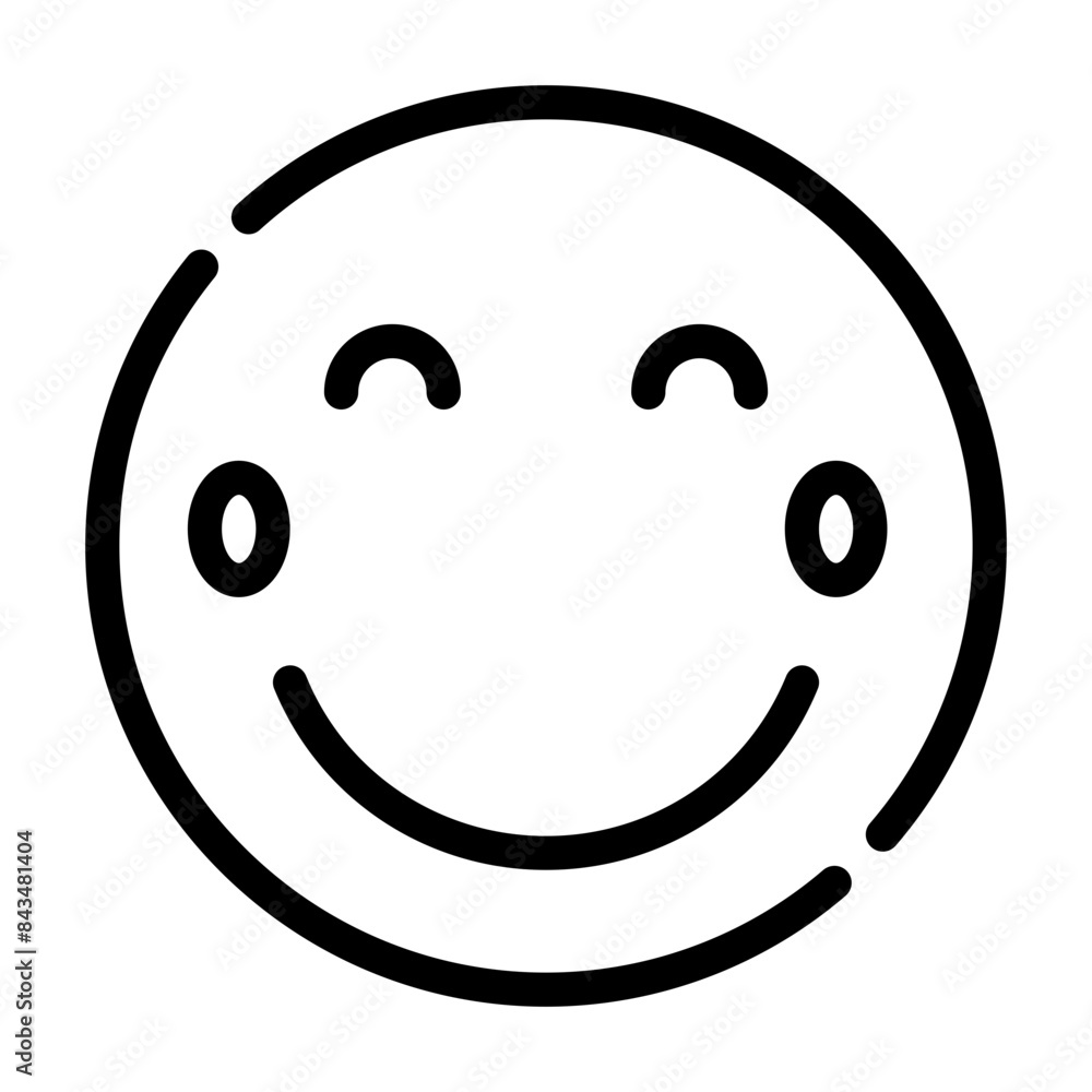 Fototapeta premium Blush Cheek icon