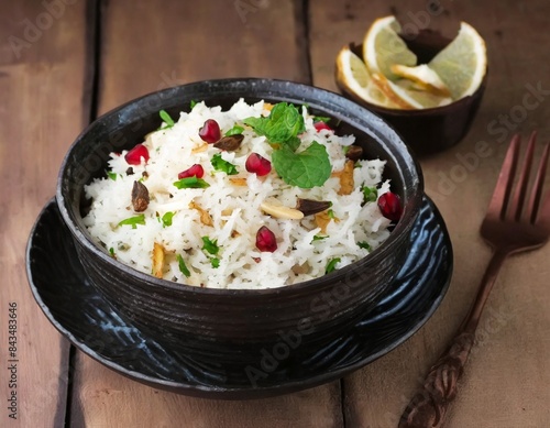 Indian Cuisine Pulao photo