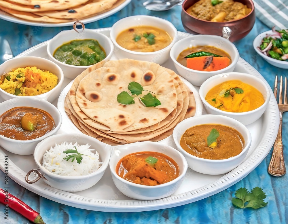 Special Small Cuisine Thali Special Small Cuisine Thali