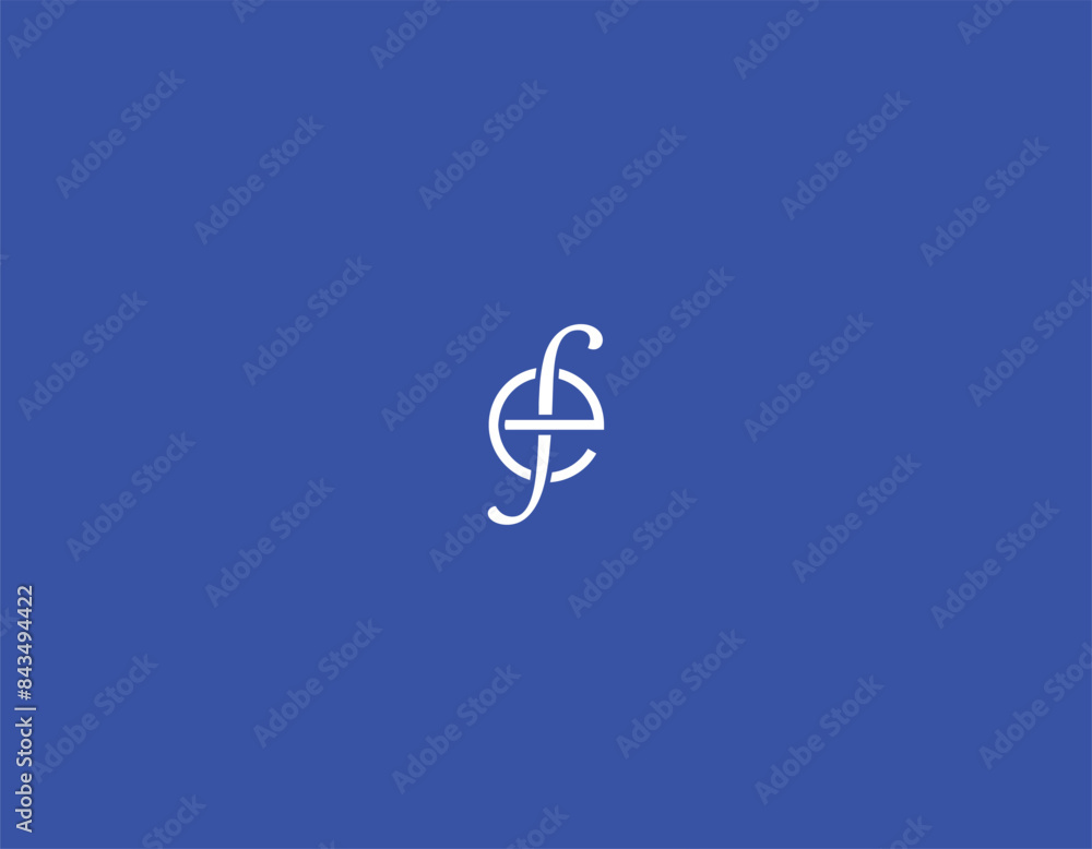 Letter EF or FE or FG Monogram with eps 10. Letter EF or FE or FG Monogram with eps 10.
