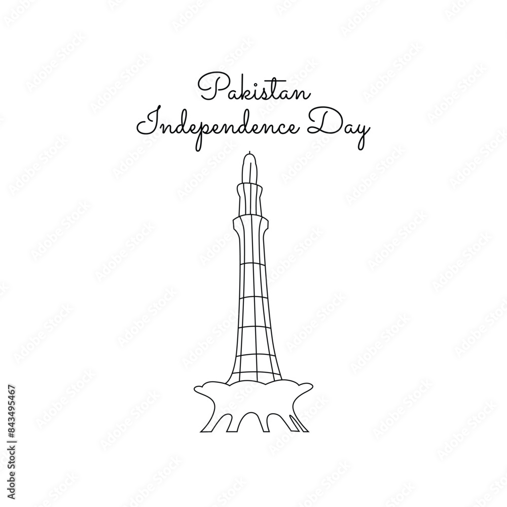 line art of Pakistan Independence Day good for Pakistan Independence Day celebrate. line art. line art of Pakistan Independence Day good for Pakistan Independence Day celebrate. line art.