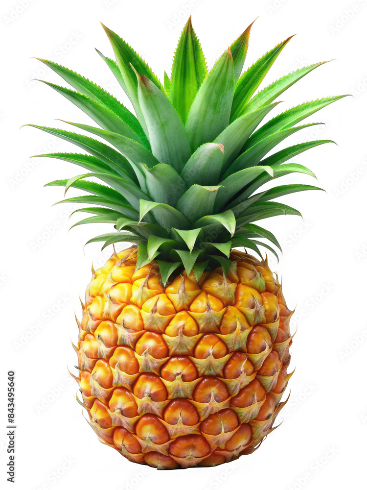 pineapple on a transparent background. pineapple on a transparent background.