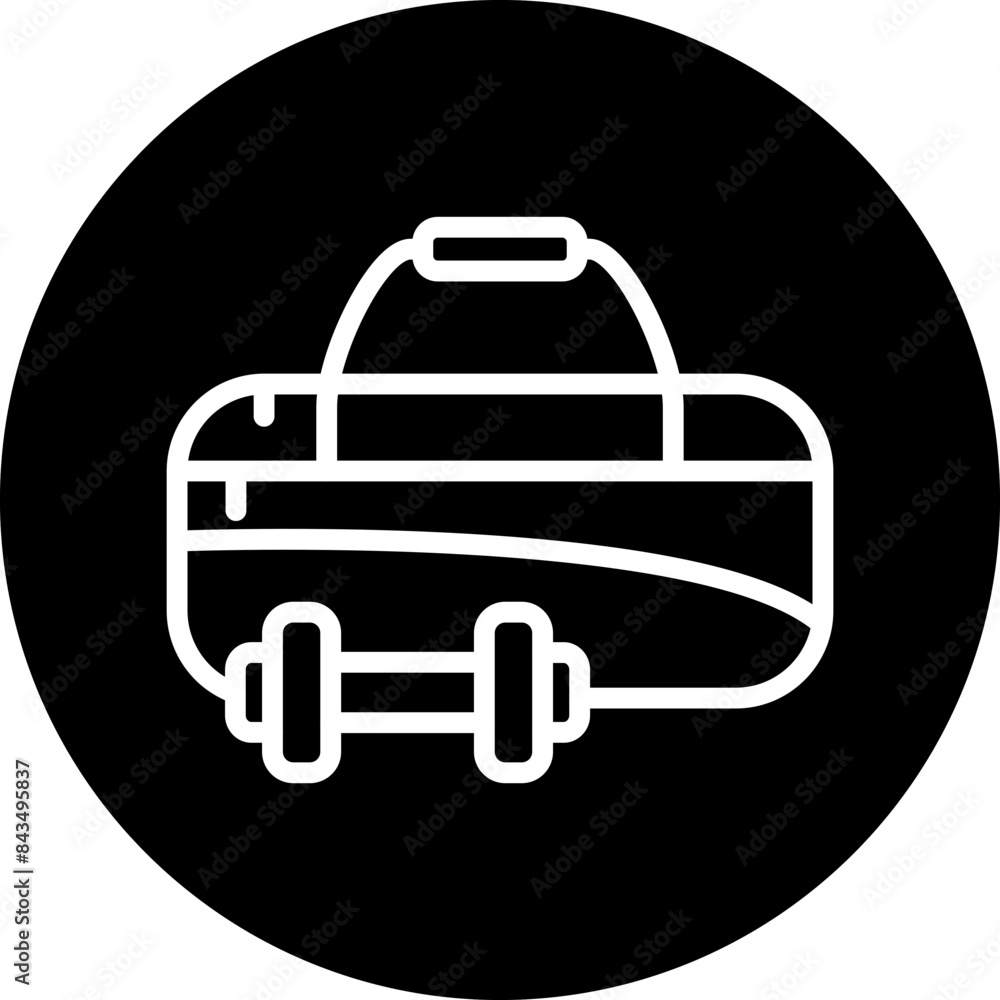 746-Gym Bag Icon style 746-Gym Bag Icon style