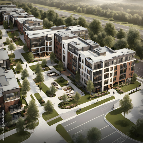 Develop a comprehensive marketing plan for a new real estate development. Highlight the unique features and benefits of the property, including location, amenities, and design. Incorporate market rese © Muhammad