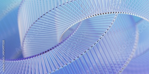 Fototapeta Naklejka Na Ścianę i Meble -  Abstract glass structure, background design, 3d render