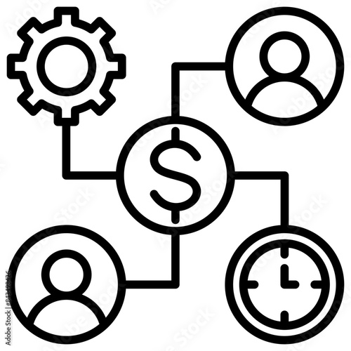 Resource Utilization Icon