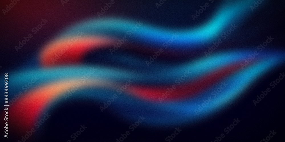 This abstract illustration showcases flowing, vibrant streaks of blue, red, and teal on a dark background, creating a dynamic and modern design. Perfect for digital art, backgrounds This abstract illustration showcases flowing, vibrant streaks of blue, red, and teal on a dark background, creating a dynamic and modern design. Perfect for digital art, backgrounds