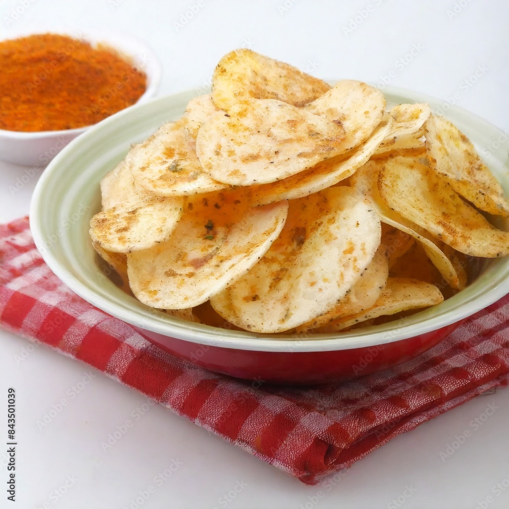 Potato Chips or Aloo papri Potato Chips or Aloo papri