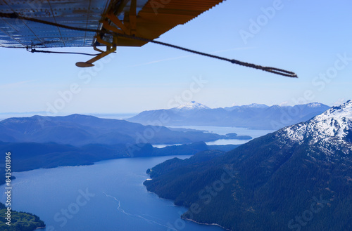 Aerial view of Misty Fjords National Monument from a floatplane. Alaska. USA. photo