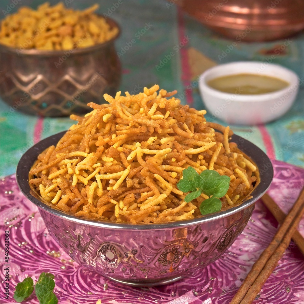 Fried Aloo Sev Namkeen Fried Aloo Sev Namkeen