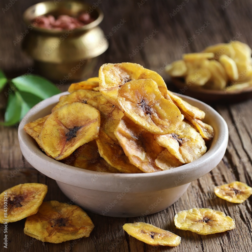 Banana Chips Food Banana Chips Food