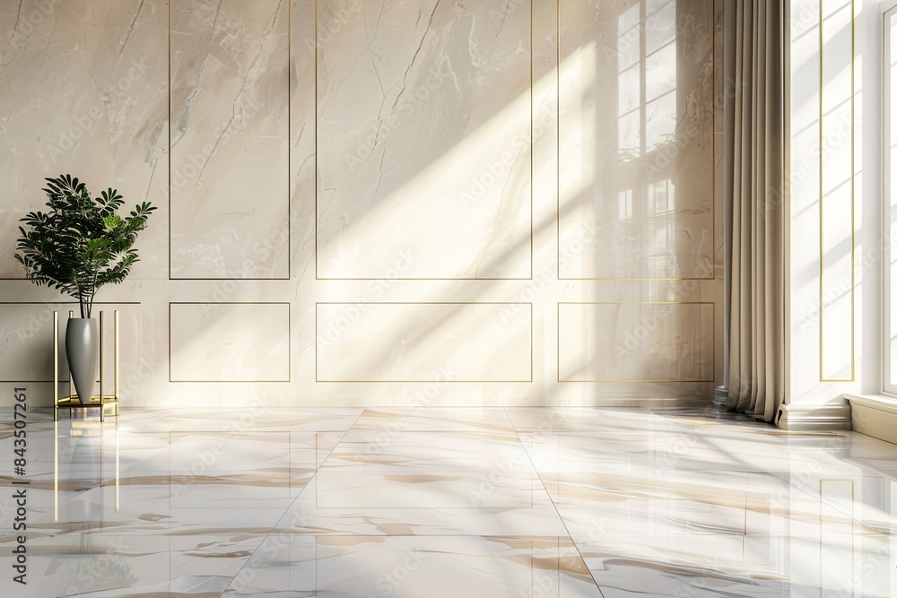 interior of an apartment with stylish, luxurious floor and wall materials. interior of an apartment with stylish, luxurious floor and wall materials.