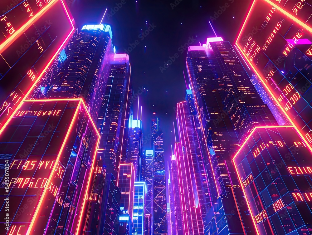 Fototapeta premium Low-angle view