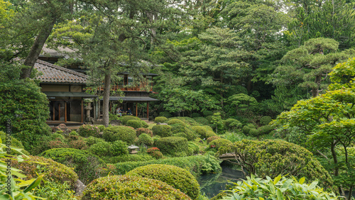 山形 鶴舞園 庭園風景 photo