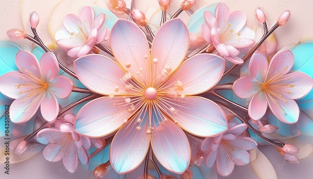 Sakura Serenity: A Blossoming Mandala Sakura Serenity: A Blossoming Mandala