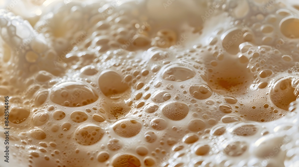 A close-up photograph of a frothy beer head, emphasizing the contribution of yeast to beer carbonation and flavor. A close-up photograph of a frothy beer head, emphasizing the contribution of yeast to beer carbonation and flavor.