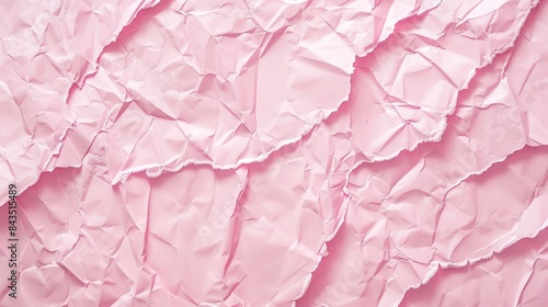 Wallpaper Mural Soft Pink Crumpled Paper Texture background Torontodigital.ca