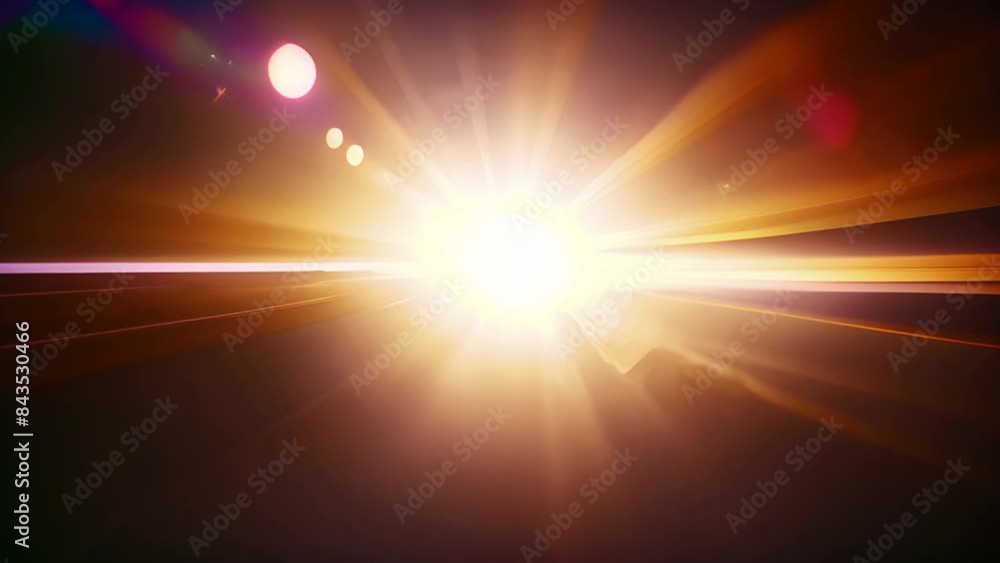 lens flare effects against a dark backdrop,Natural lens flare from the sun. Abstract effect yellow,orange colors. Bright colors 4k video lens flare effects against a dark backdrop,Natural lens flare from the sun. Abstract effect yellow,orange colors. Bright colors 4k video