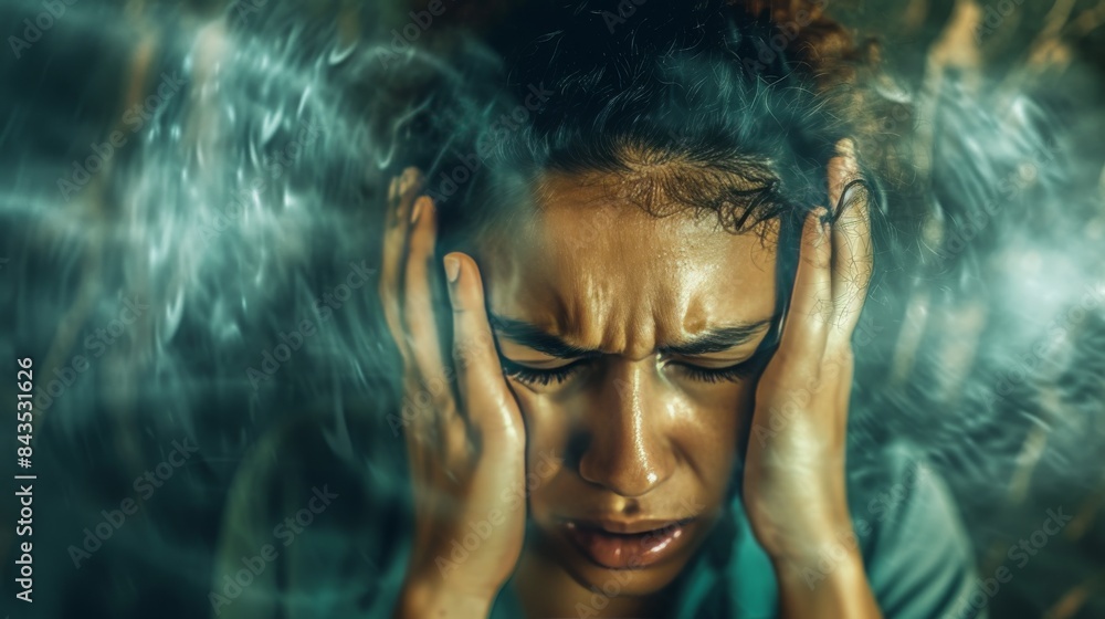 Anxiety: Photo of a person expressing anxious thoughts, worry, or panic attacks --no text --ar 16:9 --quality 0.5 Job ID: 0acc43bf-ea91-4154-b8a4-5cd6838fa269 Anxiety: Photo of a person expressing anxious thoughts, worry, or panic attacks --no text --ar 16:9 --quality 0.5 Job ID: 0acc43bf-ea91-4154-b8a4-5cd6838fa269