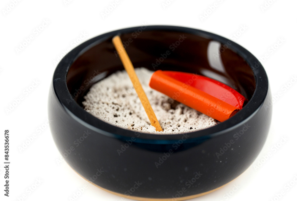 Ashtray, isolated on white background