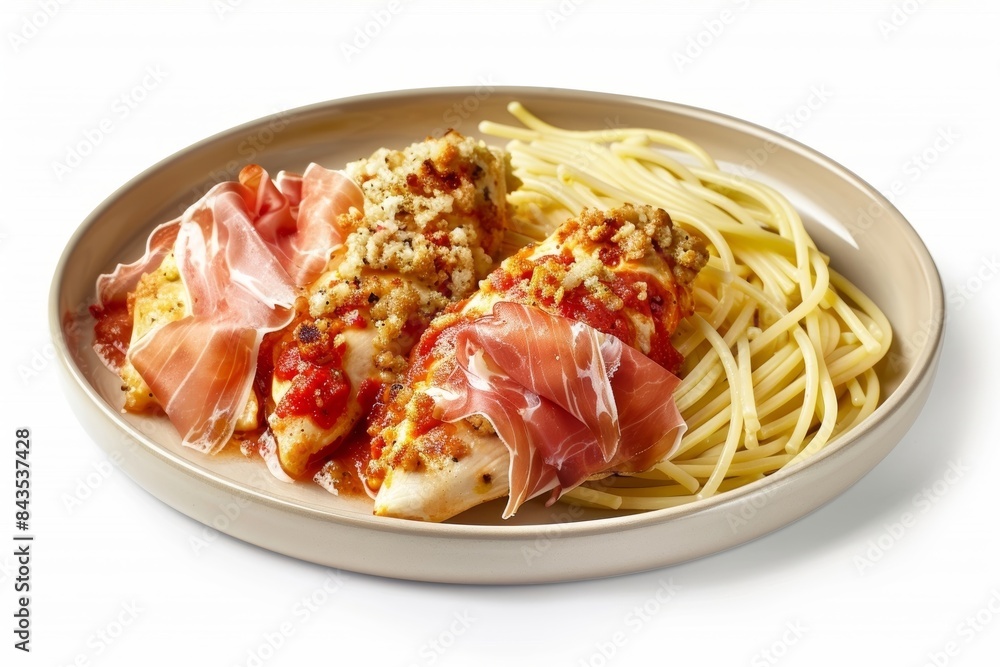 Irresistible Baked Chicken Saltimbocca with Marinara Irresistible Baked Chicken Saltimbocca with Marinara