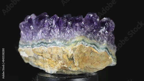 Amethyst gemstone