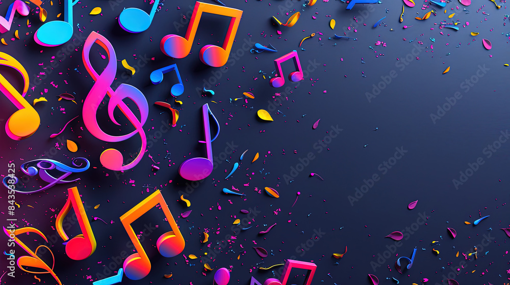 custom made wallpaper toronto digitalRetro Music Gear in a Colorful Creative Setting