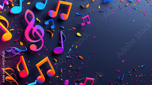 Retro Music Gear in a Colorful Creative Setting