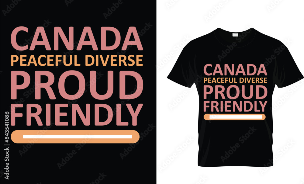 canada t shirt design 143.eps