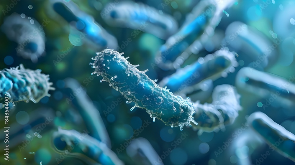 pathogenic biofilm bastion electron microscope image of bacterial colonys protective matrix abstract science illustration pathogenic biofilm bastion electron microscope image of bacterial colonys protective matrix abstract science illustration