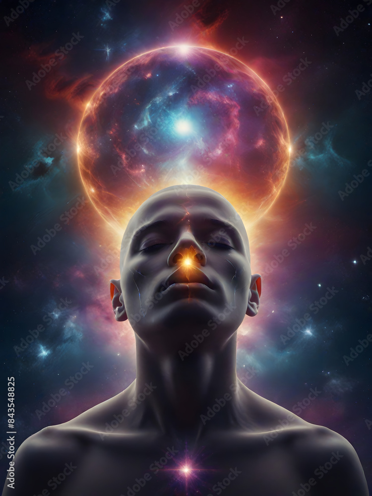 person in the space person in the space
