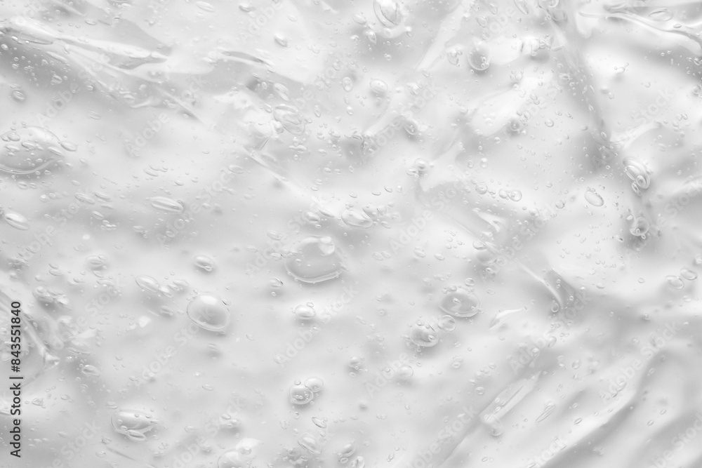 Transparent clear liquid serum gel cosmetic texture background Transparent clear liquid serum gel cosmetic texture background