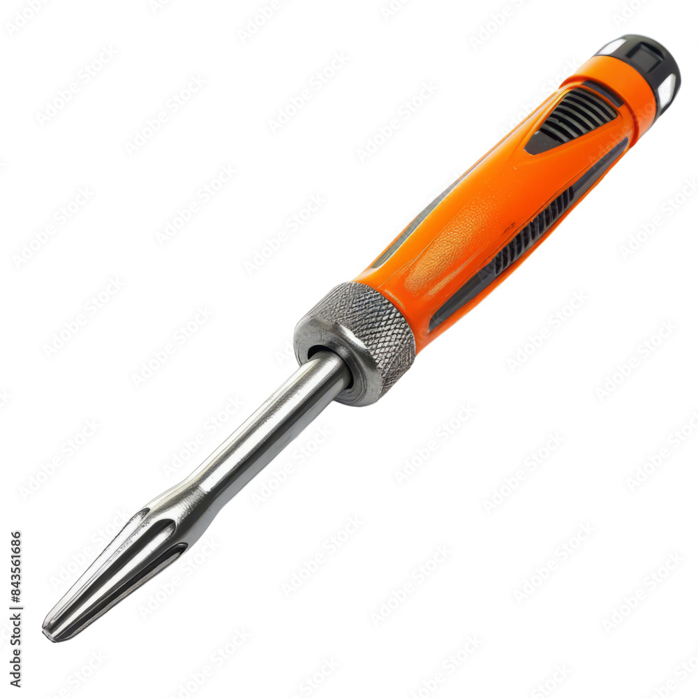 Orange Screwdriver with Metal Tip Orange Screwdriver with Metal Tip