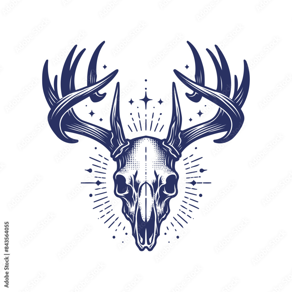 Fototapeta premium deer vector illustration