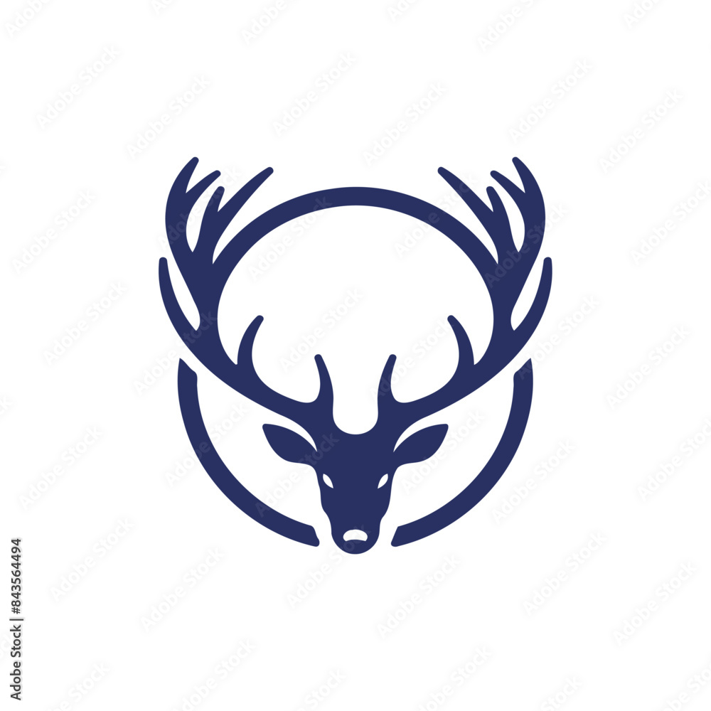 Obraz premium deer vector illustration