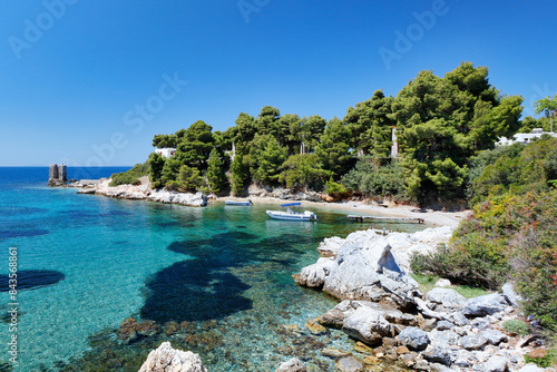 Fototapeta Naklejka Na Ścianę i Meble -  The beach Atsitsa of Skyros, Greece