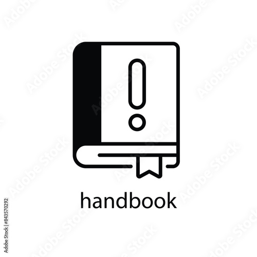 handbook vector icon