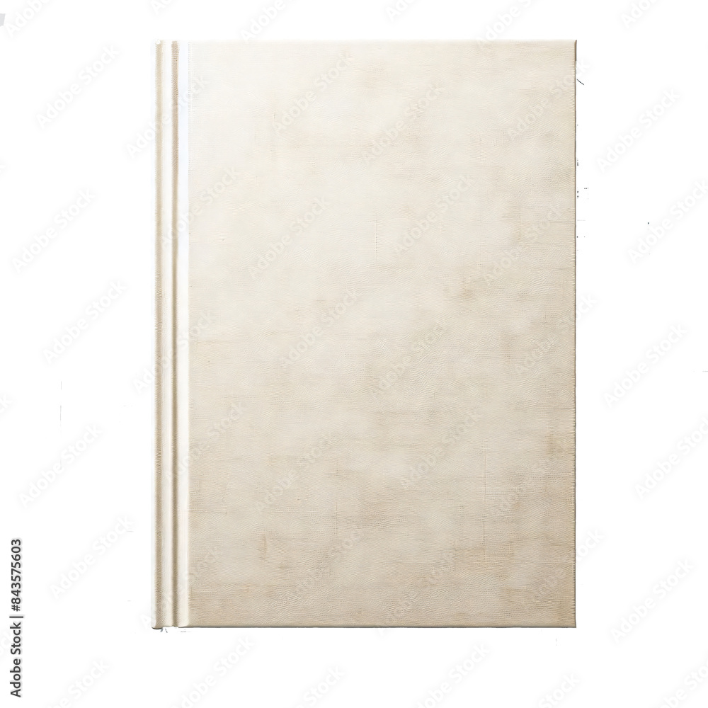 Blank book cover isolated on transparent background Blank book cover isolated on transparent background