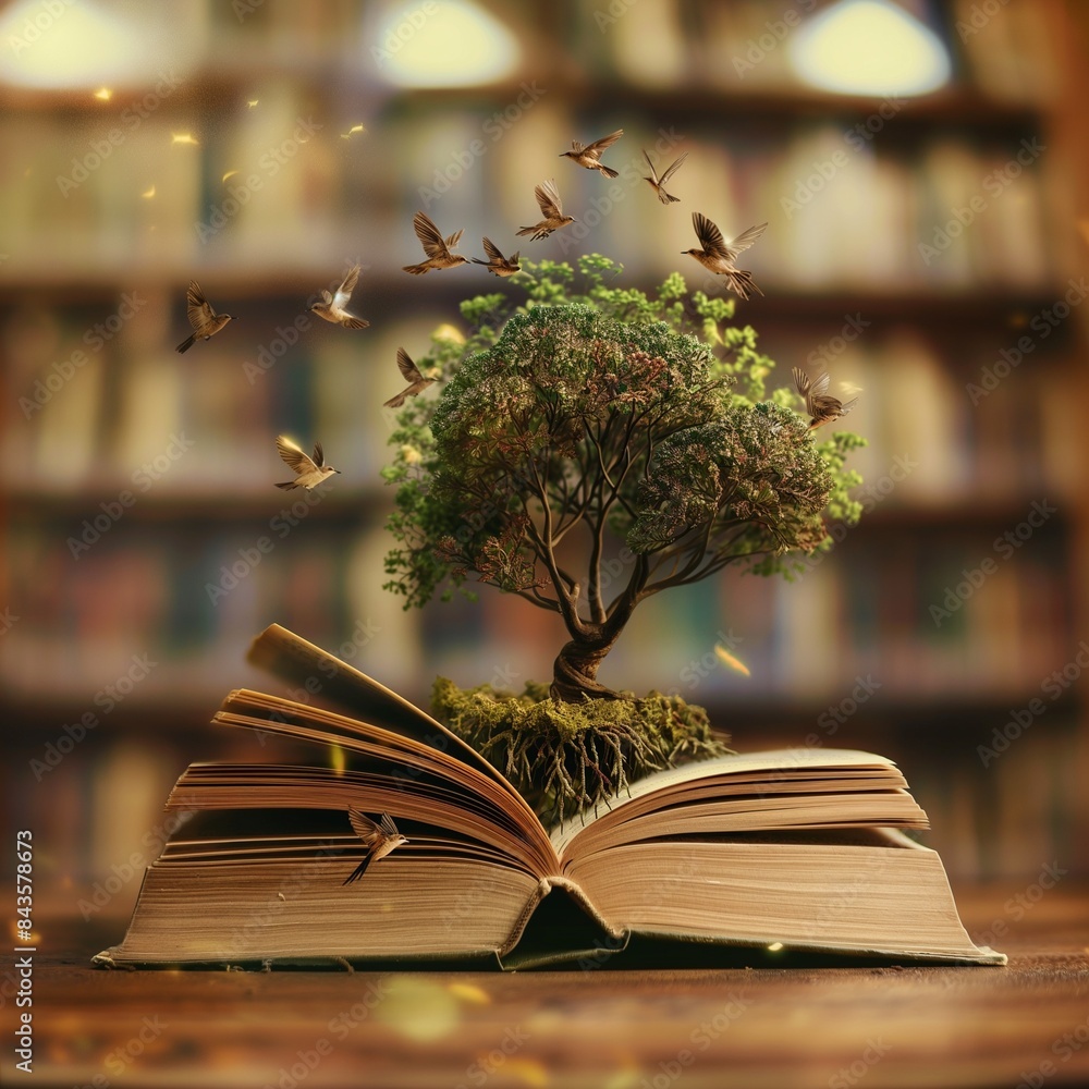 Fotografia do Stock: The concept of education by planting knowledge ...