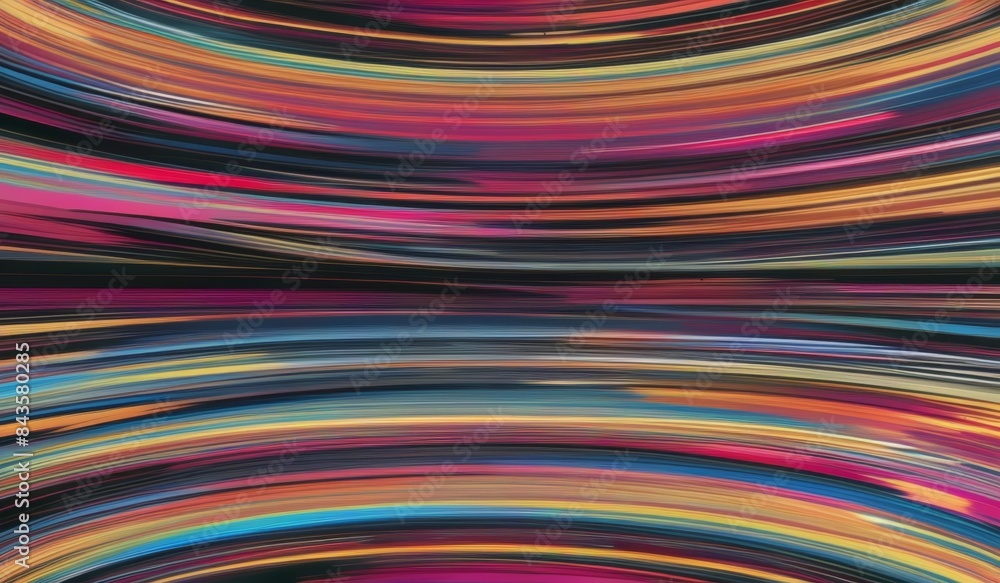 Digital Distorted Stripes Glitch Art Digital Distorted Stripes Glitch Art
