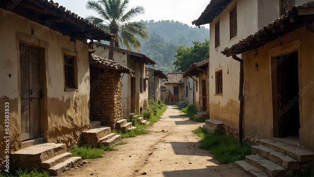 The conflict between tradition and modernity as a village grapples with the arrival of new technology ai_generated The conflict between tradition and modernity as a village grapples with the arrival of new technology ai_generated