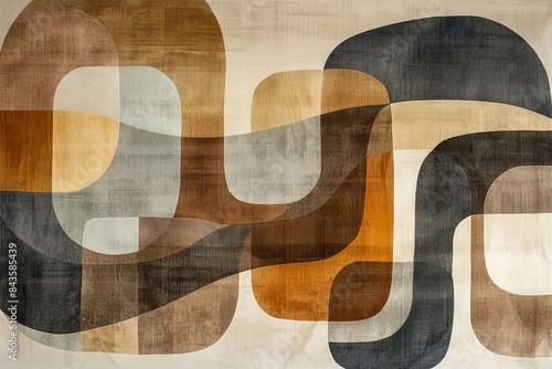 Abstract minimalist nordic vibrant wallpaper, design, decor style that captures the essence of art, with bold brushstrokes and a dynamic color palette that evokes a sense of passion and creativity