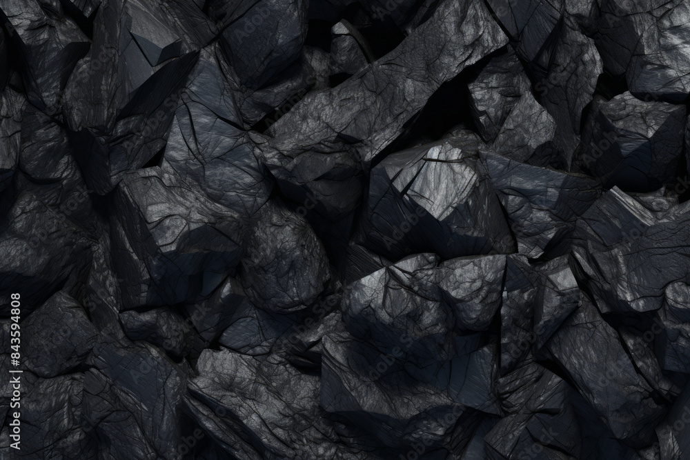 Processed collage of industrial pea coal surface texture. Background for banner, backdrop or texture Processed collage of industrial pea coal surface texture. Background for banner, backdrop or texture