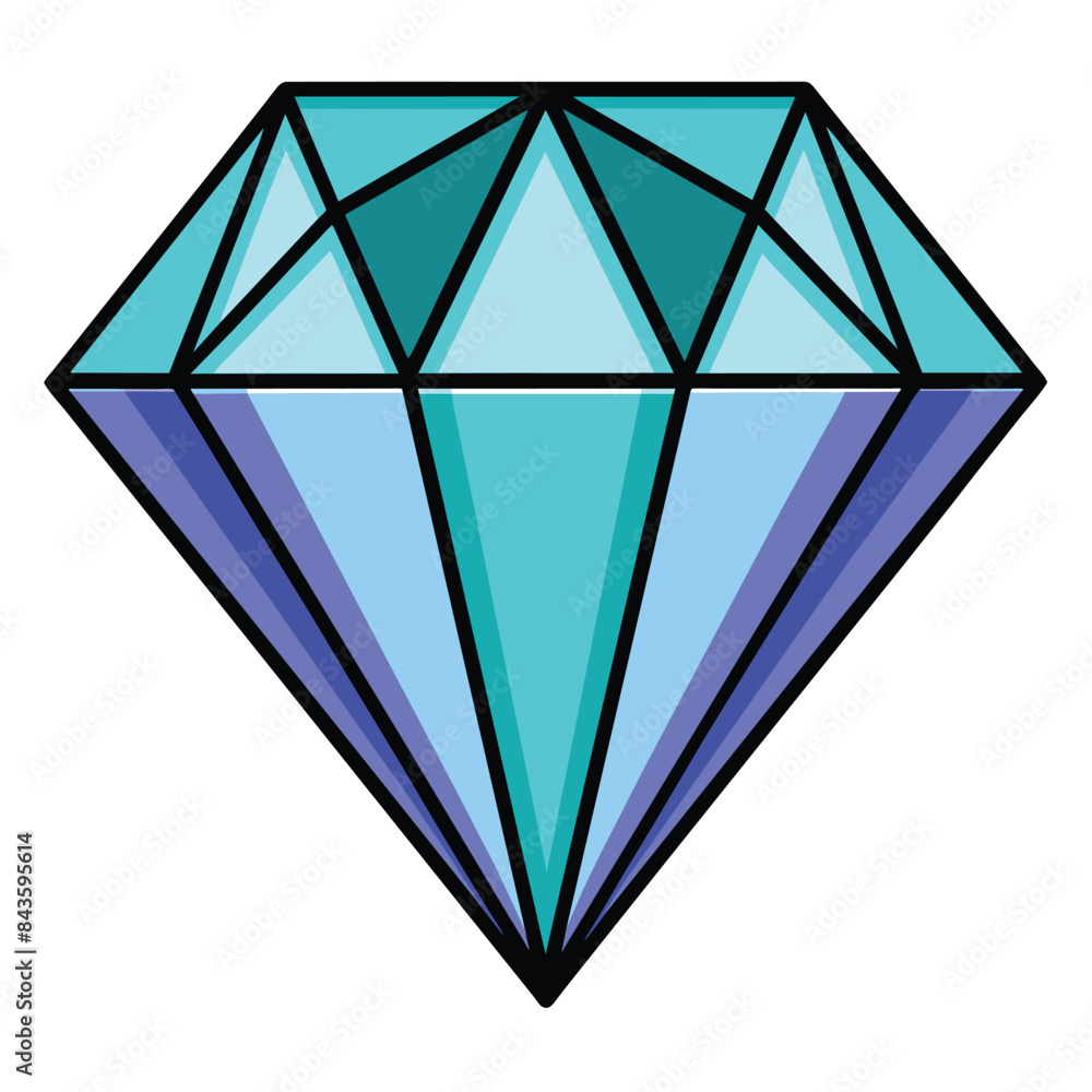 Diamond vector illustration Diamond vector illustration