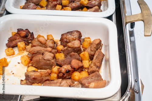 ホテルのビュッフェのイメージ。