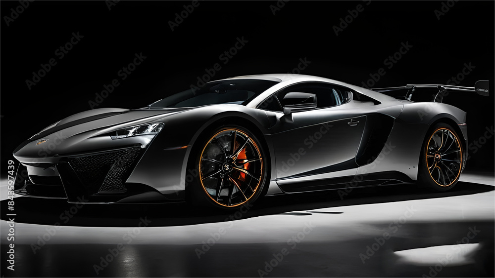 Fototapeta premium Realistic car design