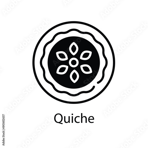 Quiche vector icon