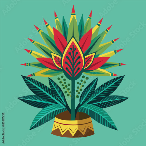 Adobe Illustrator Artwork plant Nahuatl