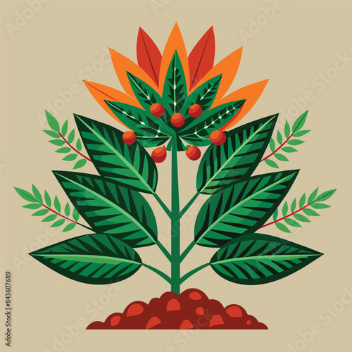 Adobe Illustrator Artwork plant Nahuatl