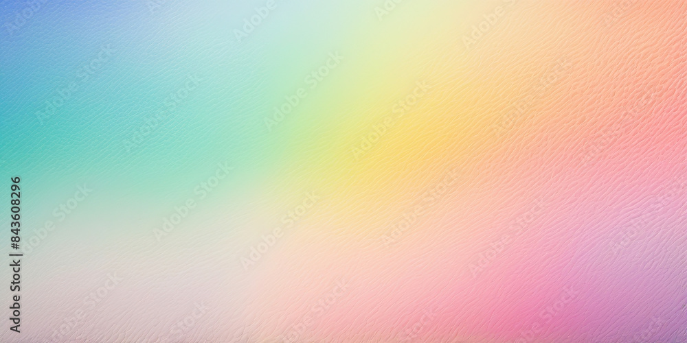 Grainy gradients texture Rainbow pastel color, wide background Grainy gradients texture Rainbow pastel color, wide background